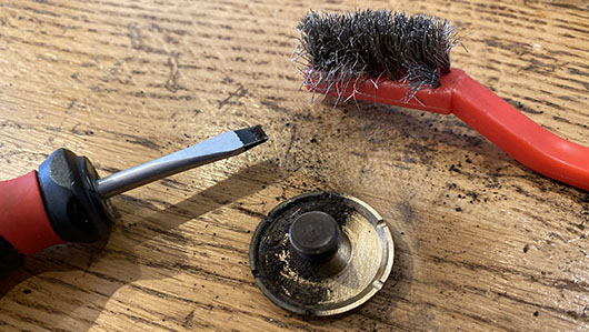 Sproeier schoonmaken