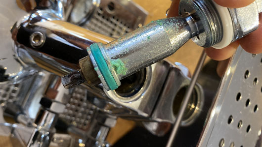 Lichte verkalking (hogere zuurgraad)