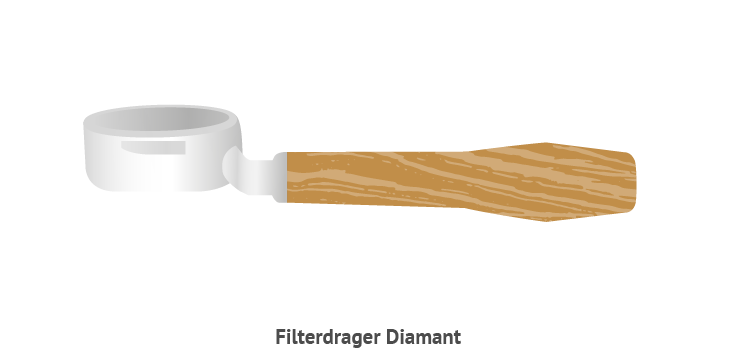 Filterdrager Diamant 170x350