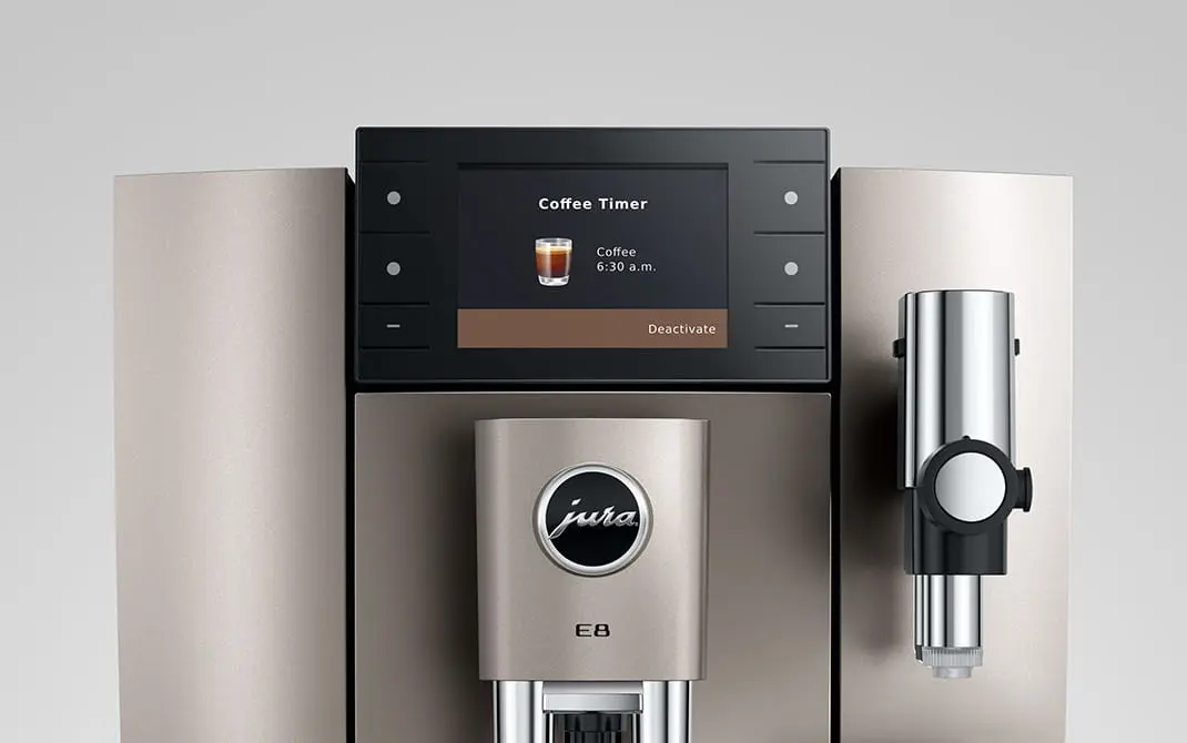 JURA E8 Midnight Silver