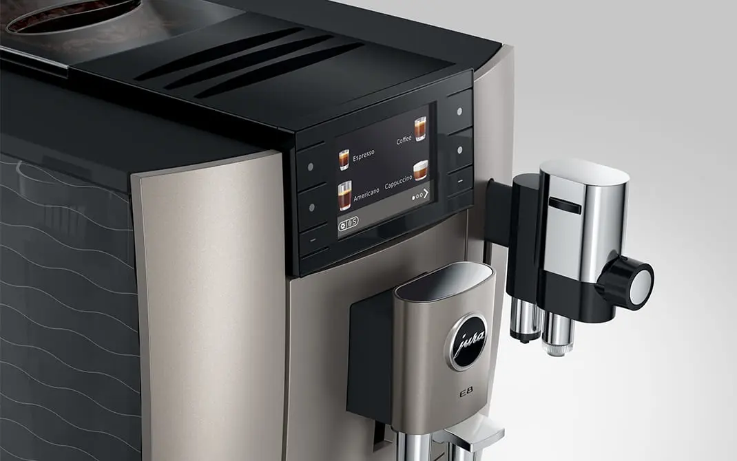 JURA E8 Midnight Silver